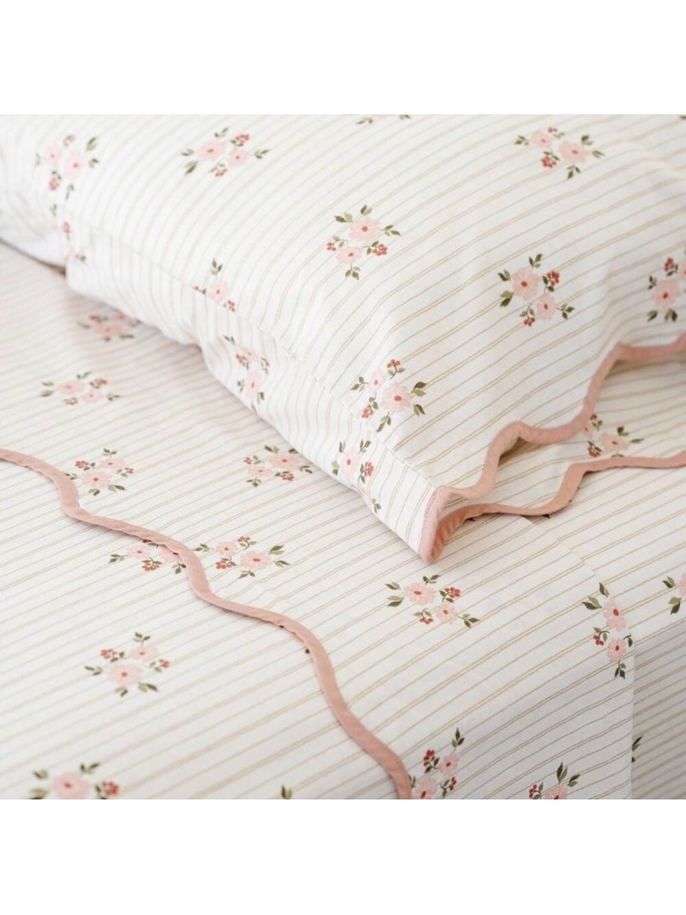 Gathre Briar Floral TWIN Sheet Set W/ Pillowcase NEW IN PACKAGE